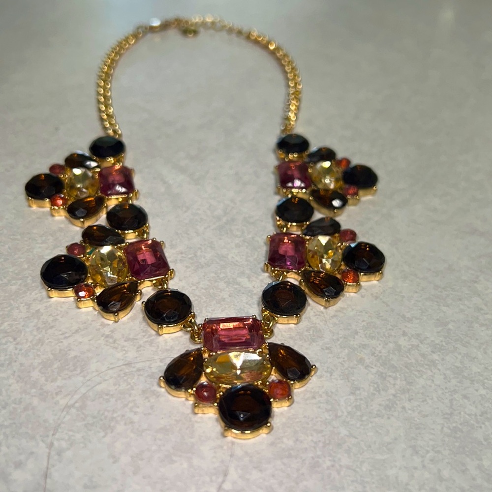 Macys ( charter) pink/purple necklace